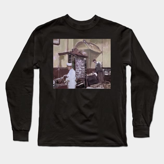 the tottenham distillery - Walter Sickert Long Sleeve T-Shirt by Kollagio